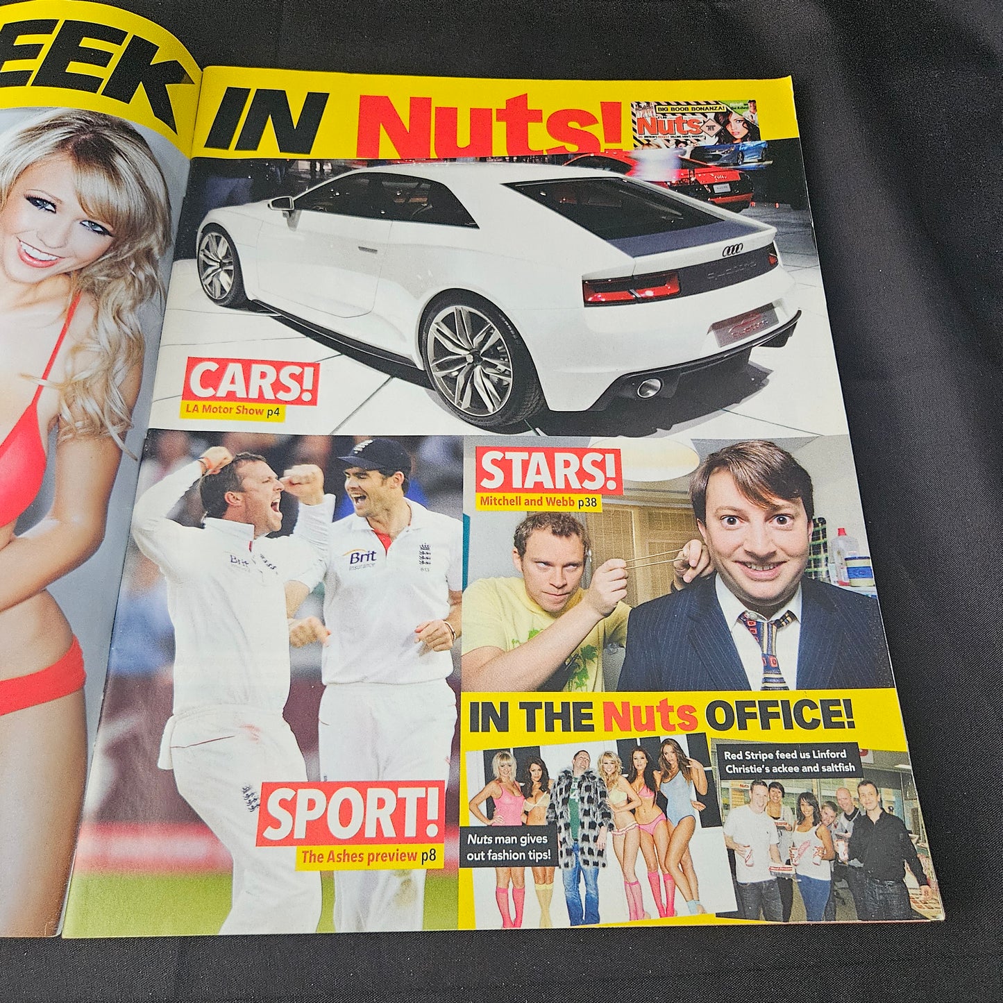 Nuts Magazine 26 November-2 December 2010 (1397) Sophie Reade Holly Peers Emma Frain Stacey Massey