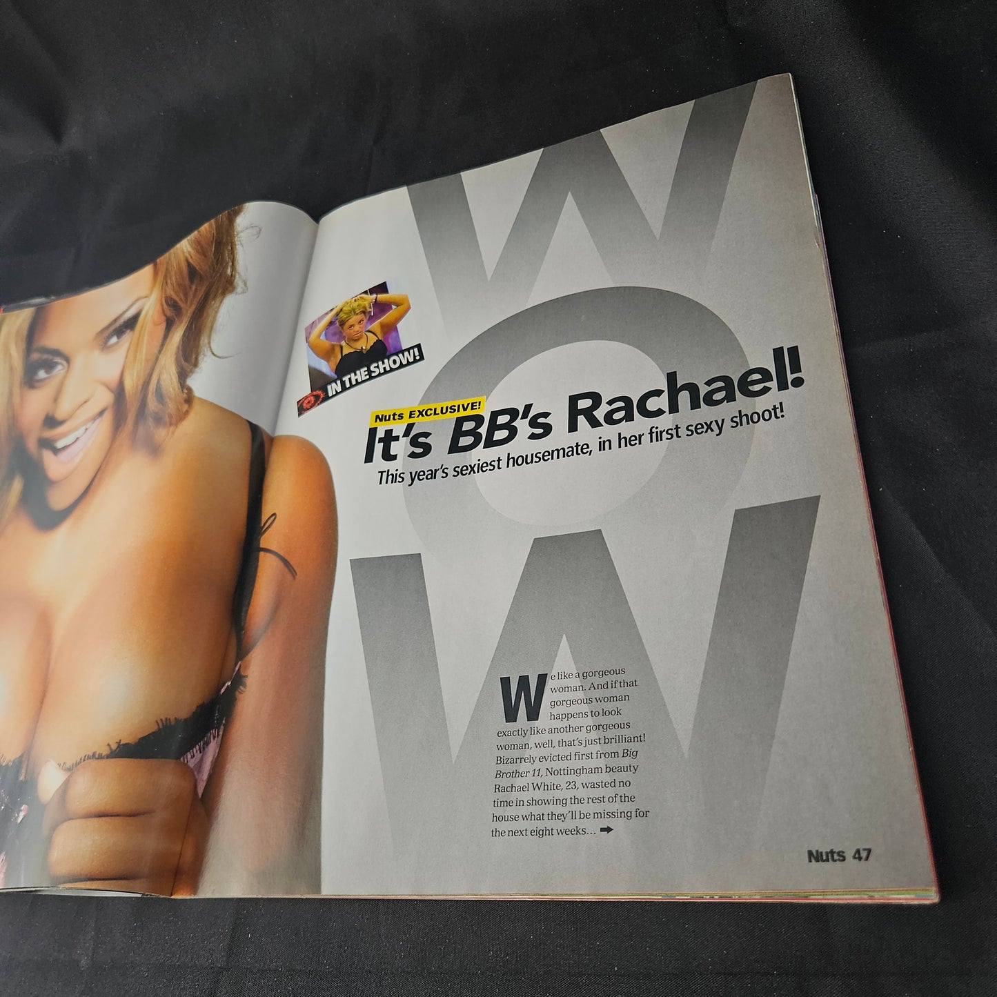 Nuts Magazine 2-8 July 2010 (1397) Big Brother Rachael Emma Frain BB