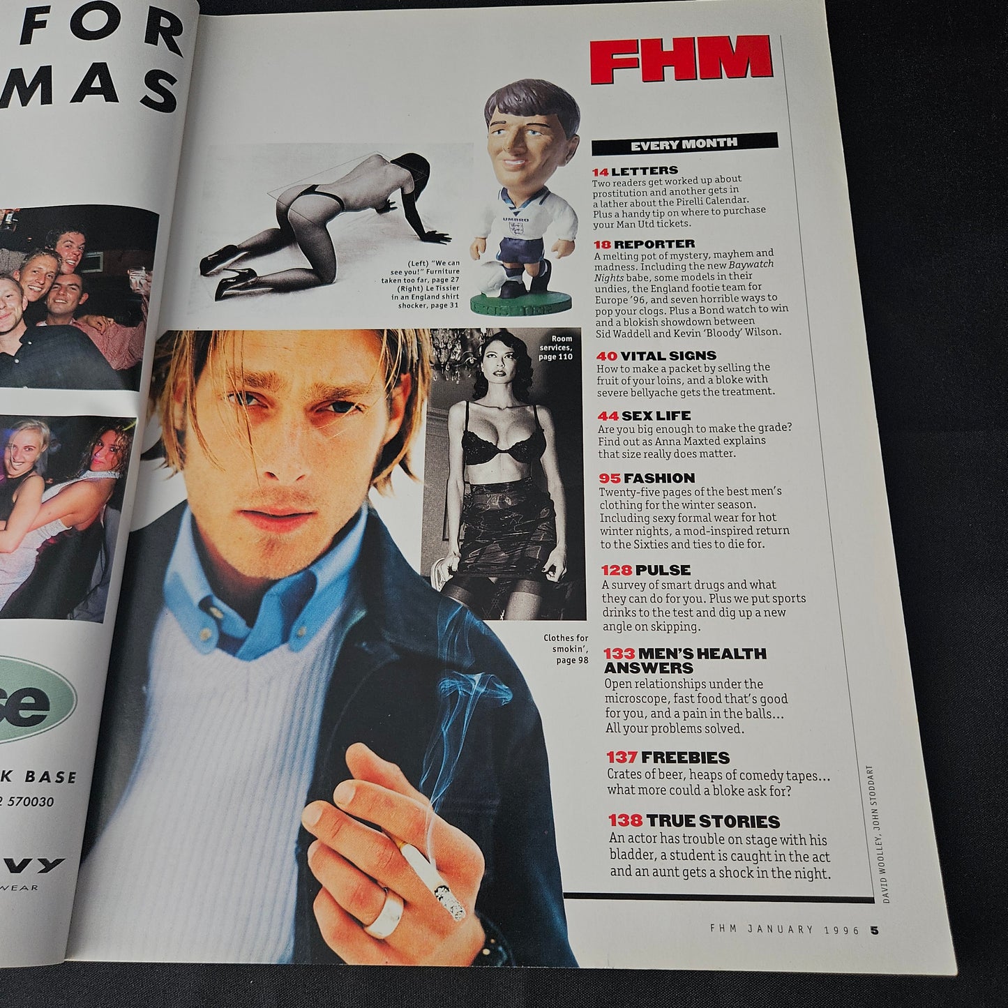 FHM Magazine January 1996 (1400) Patsy Kensit Jarvis Cocker