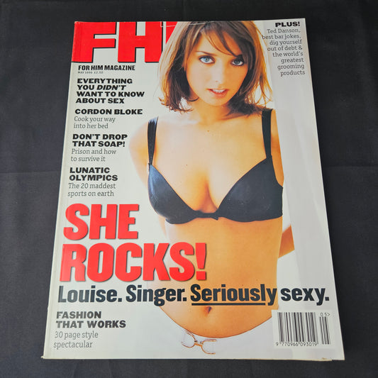 FHM Magazine May 1996 (1400) Louise Singer Ted Danson David Coulthard