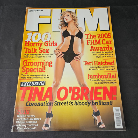 FHM Magazine April 2005 (1401) Tina O’Brien Teri Hatcher Billie Joe Armstrong Kelly Jones