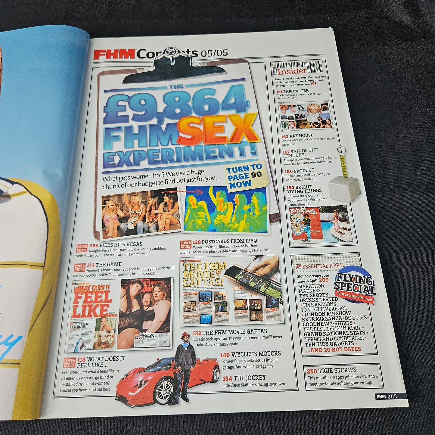 FHM Magazine May 2005 (1401) Eva Longoria Abi Titmuss John Travolta The Game