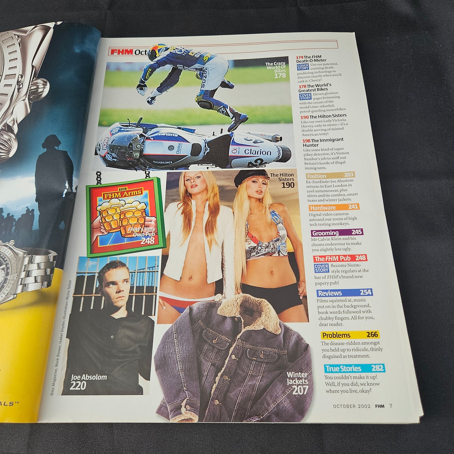 FHM Magazine October 2002 (1401) Paulina Rubio Leeann Tweeden Johnny Vegas Ricky Gervais