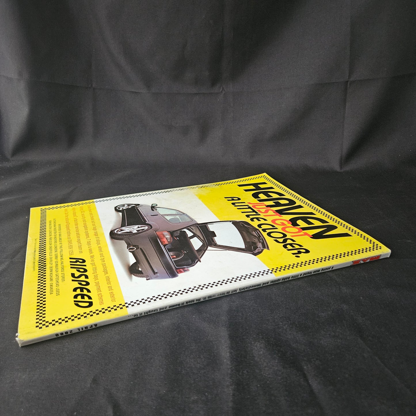 Max Power Magazine April 2000 (1403) Peugeot 106 Vauxhall Calibra VW Vento Olivia Nova