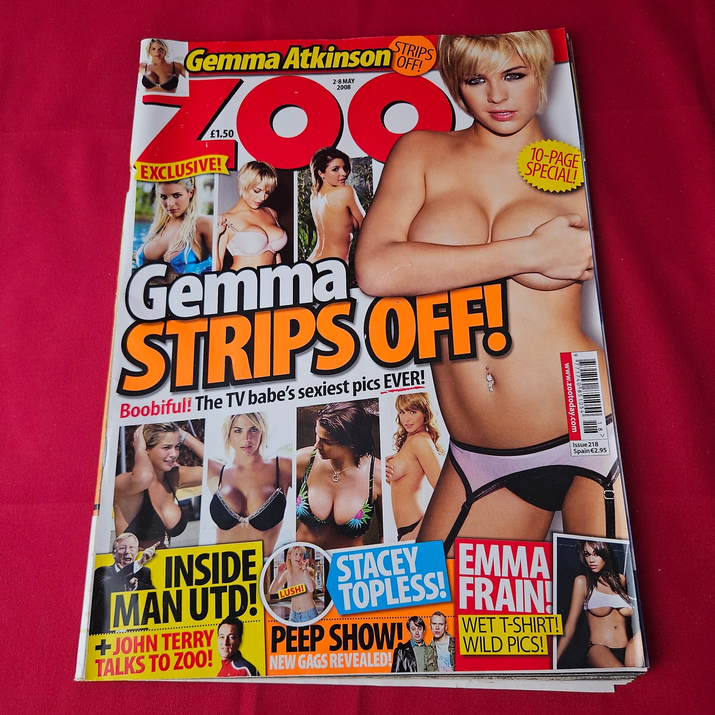 Zoo Magazine 2-8 May 2008 (1407) Gemma Atkinson Emma Frain Stacey Susan Charlotte McKenna