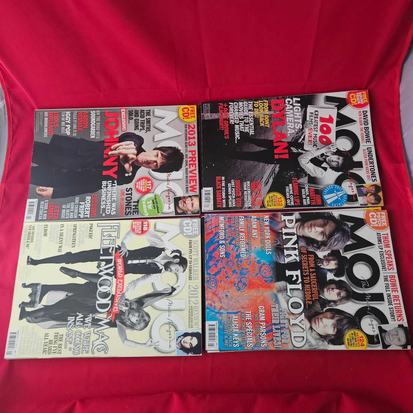 12x MOJO Magazines 2013 Full Year Bundle / Job Lot Beatles Stones Dylan Cash Pink Floyd BJL0147