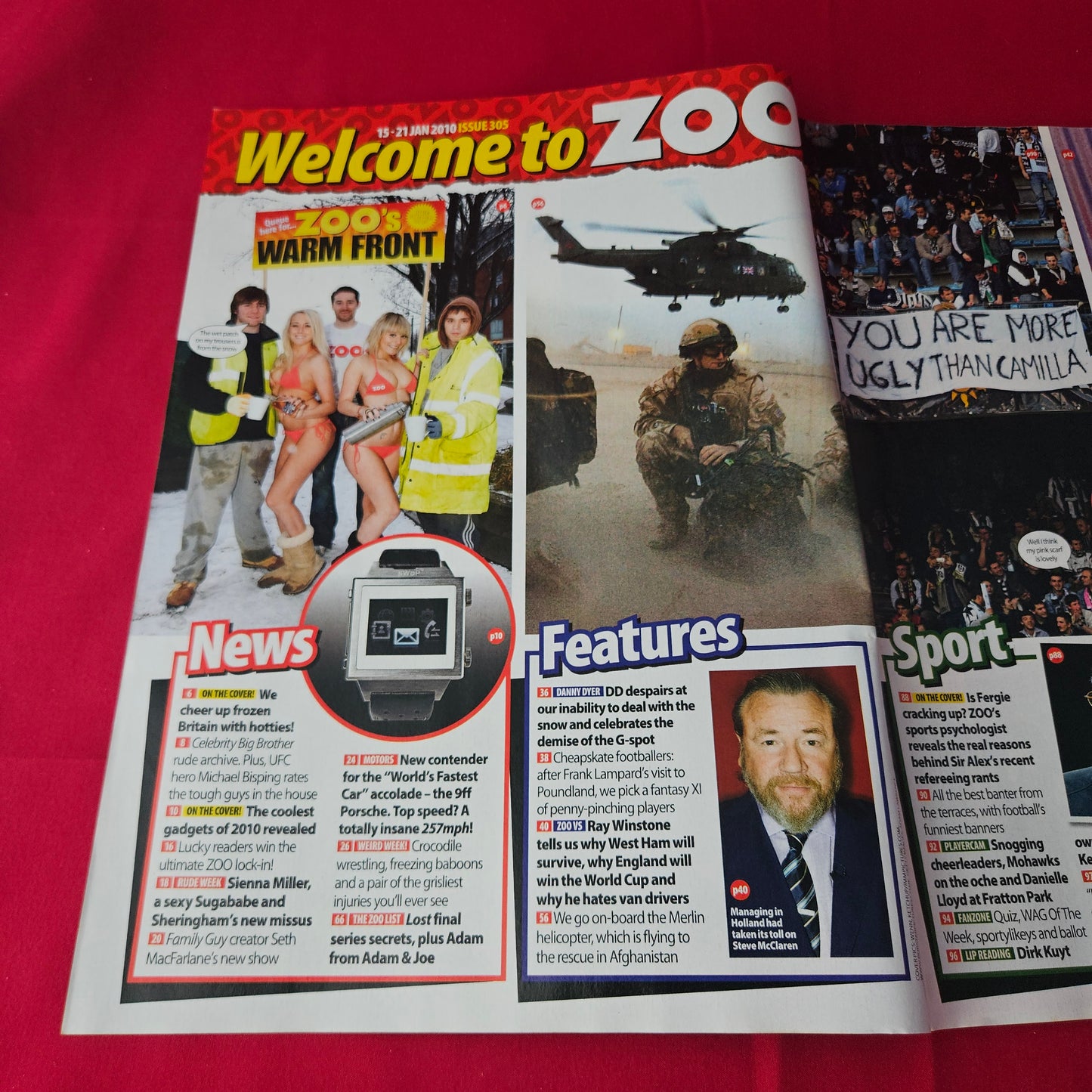 Zoo Magazine 15-21 January 2010 (1408) Michelle Marsh Rhian Sugden Louise Porter