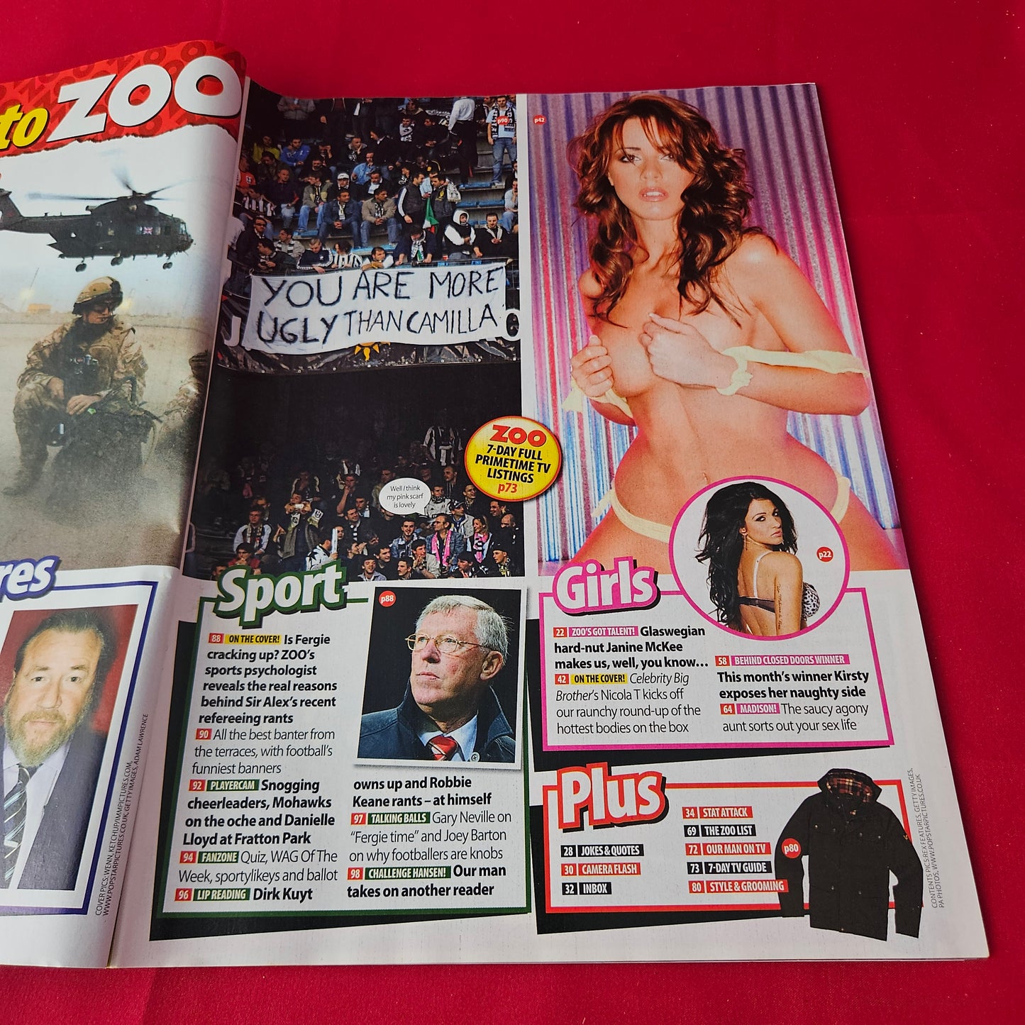 Zoo Magazine 15-21 January 2010 (1408) Michelle Marsh Rhian Sugden Louise Porter