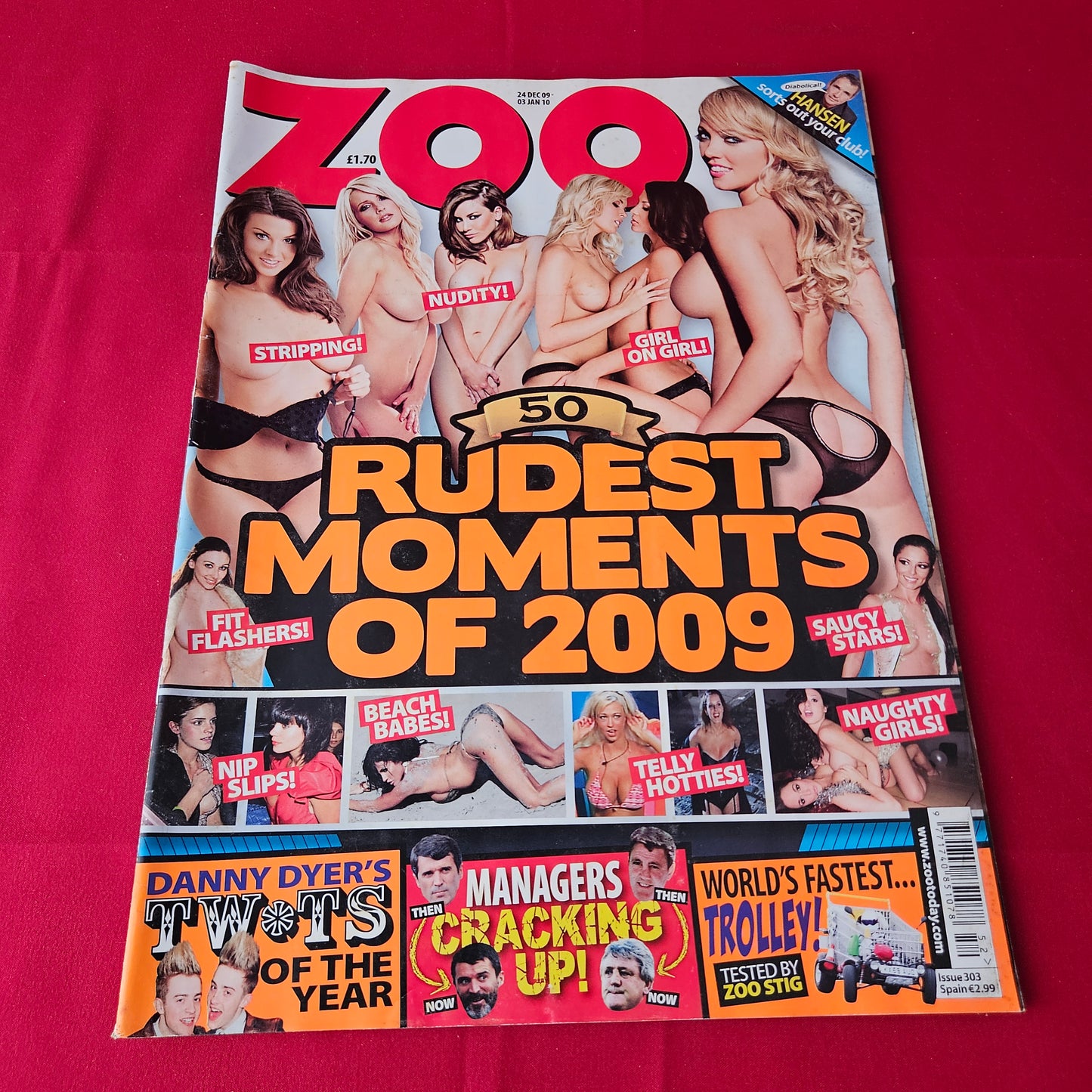 Zoo Magazine 24 December 2009 - 3 January 2010 (1408) Hannah Shetler Michelle Marsh Sophie Reade Nicola McLean