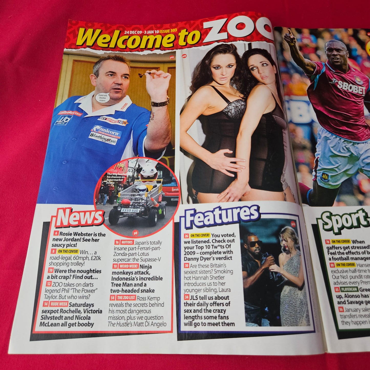 Zoo Magazine 24 December 2009 - 3 January 2010 (1408) Hannah Shetler Michelle Marsh Sophie Reade Nicola McLean