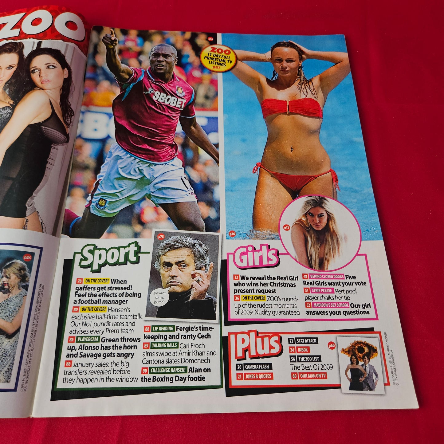 Zoo Magazine 24 December 2009 - 3 January 2010 (1408) Hannah Shetler Michelle Marsh Sophie Reade Nicola McLean