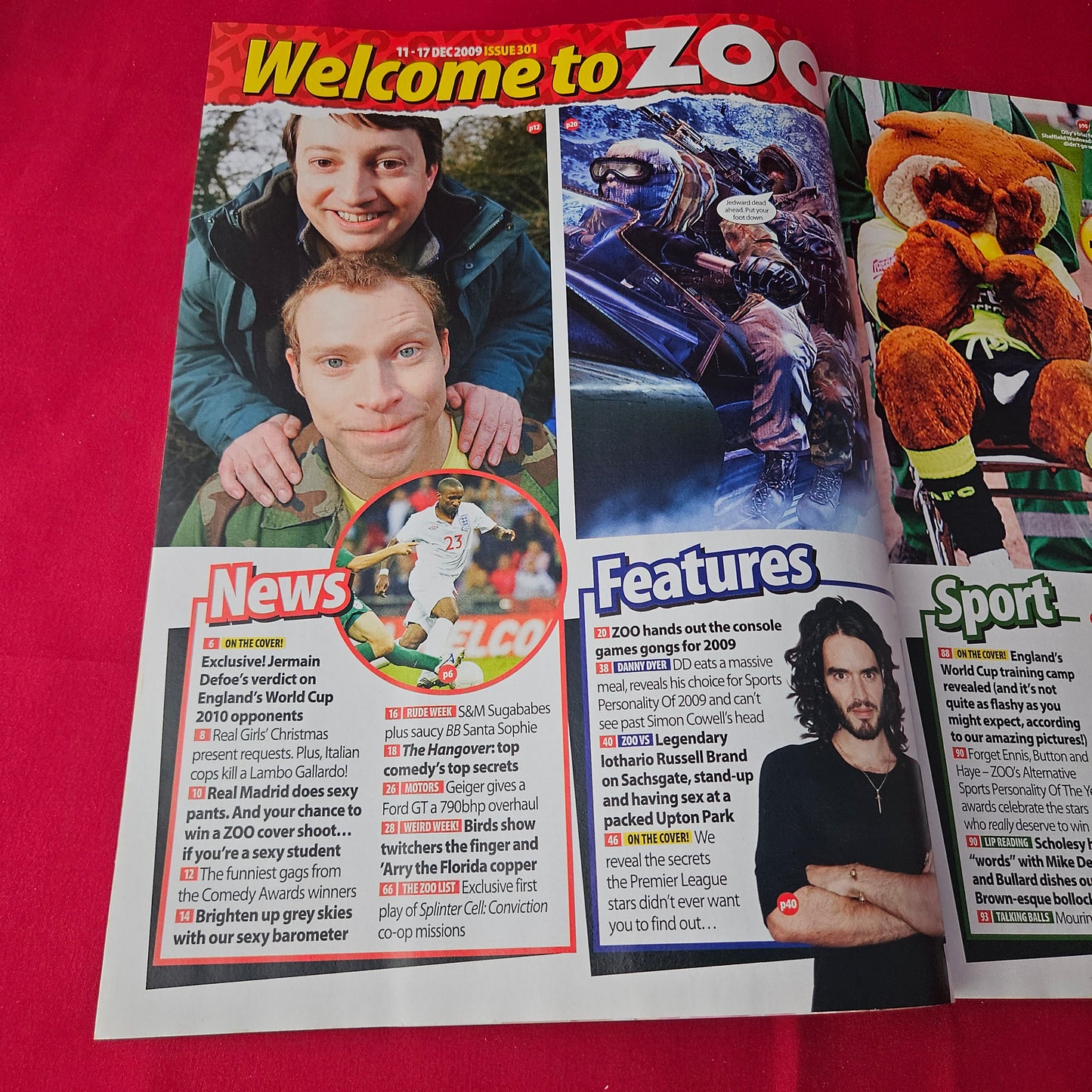 Zoo Magazine 11-17 December 2009 (1408) Kelly Andrews Rhian Sugden Rachael Cordingley