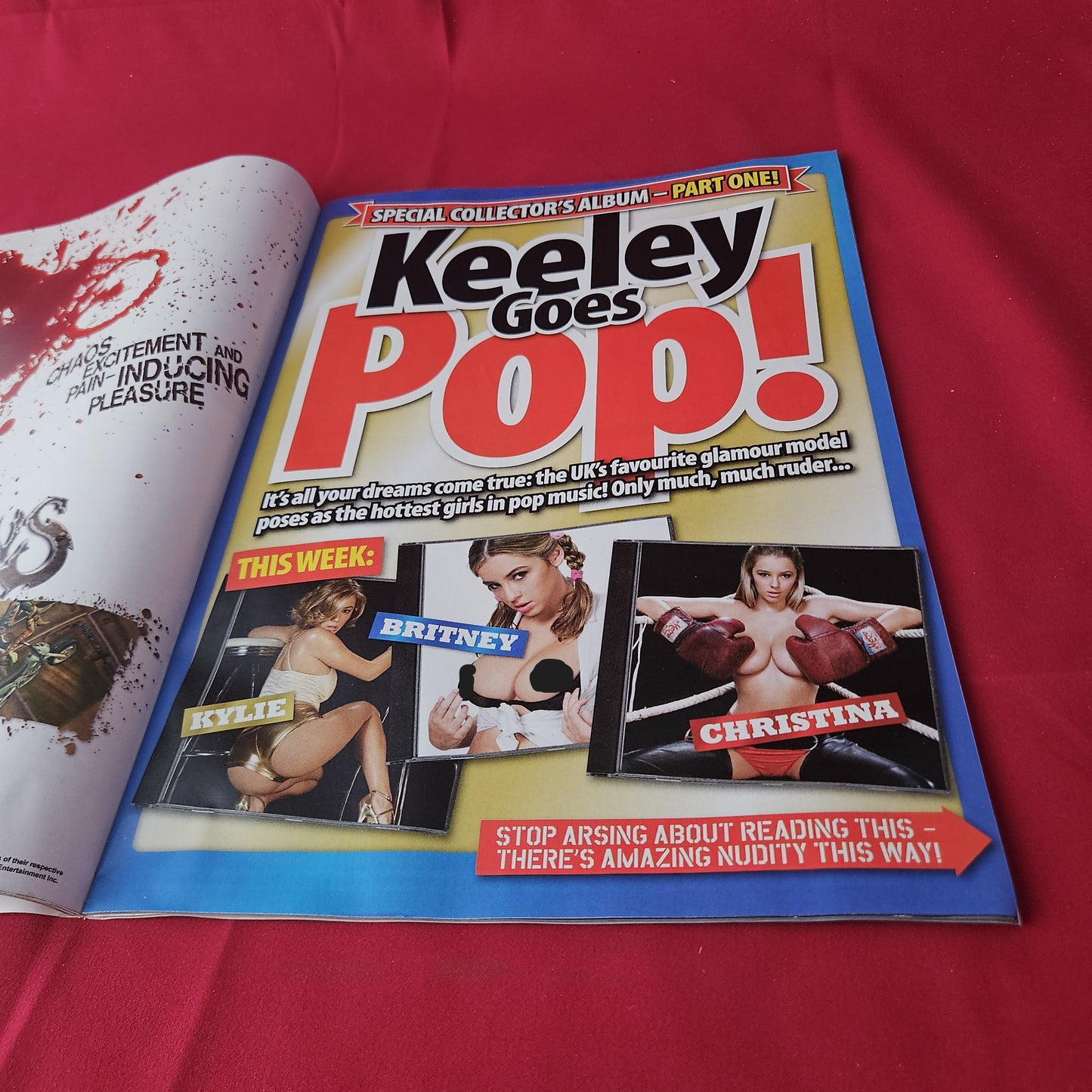 Zoo Magazine 10-16 November 2006 (1408) Keeley Hazell POSTER Aisleyne Horgan Wallace Kylie Britney Christina Models