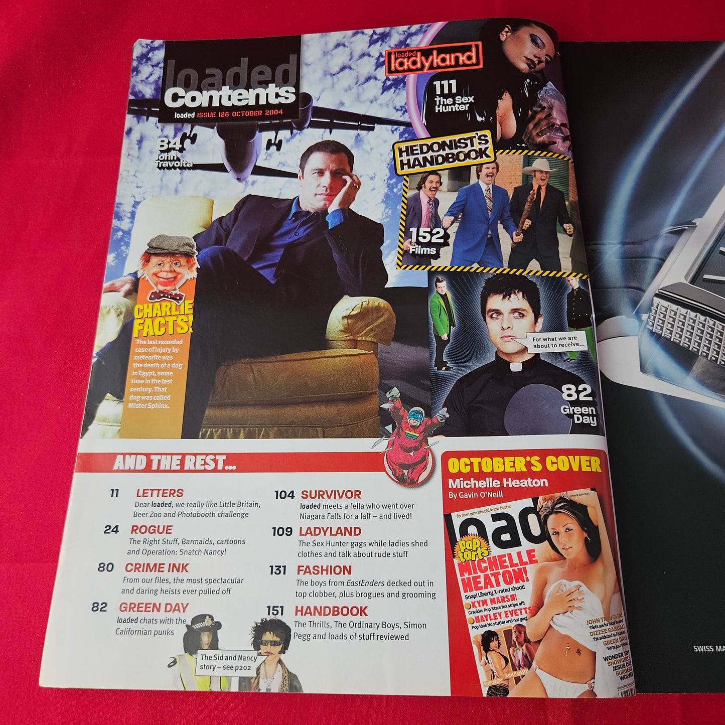 Loaded Magazine October 2004 (1409) Michelle Heaton Kym Marsh Hayley Evetts