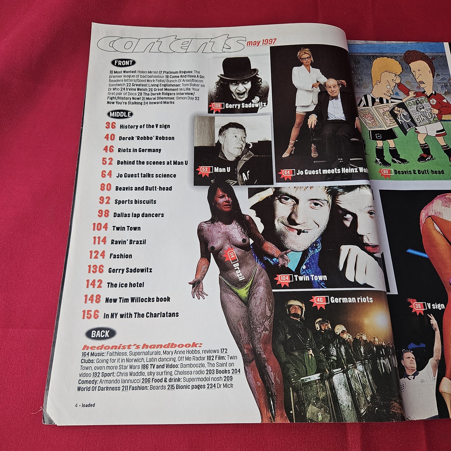 Loaded Magazine May 1997 (1409) Jo Guest POSTER Rebecca Romijn