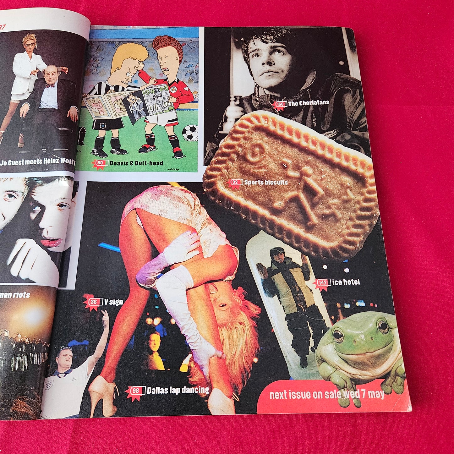 Loaded Magazine May 1997 (1409) Jo Guest POSTER Rebecca Romijn