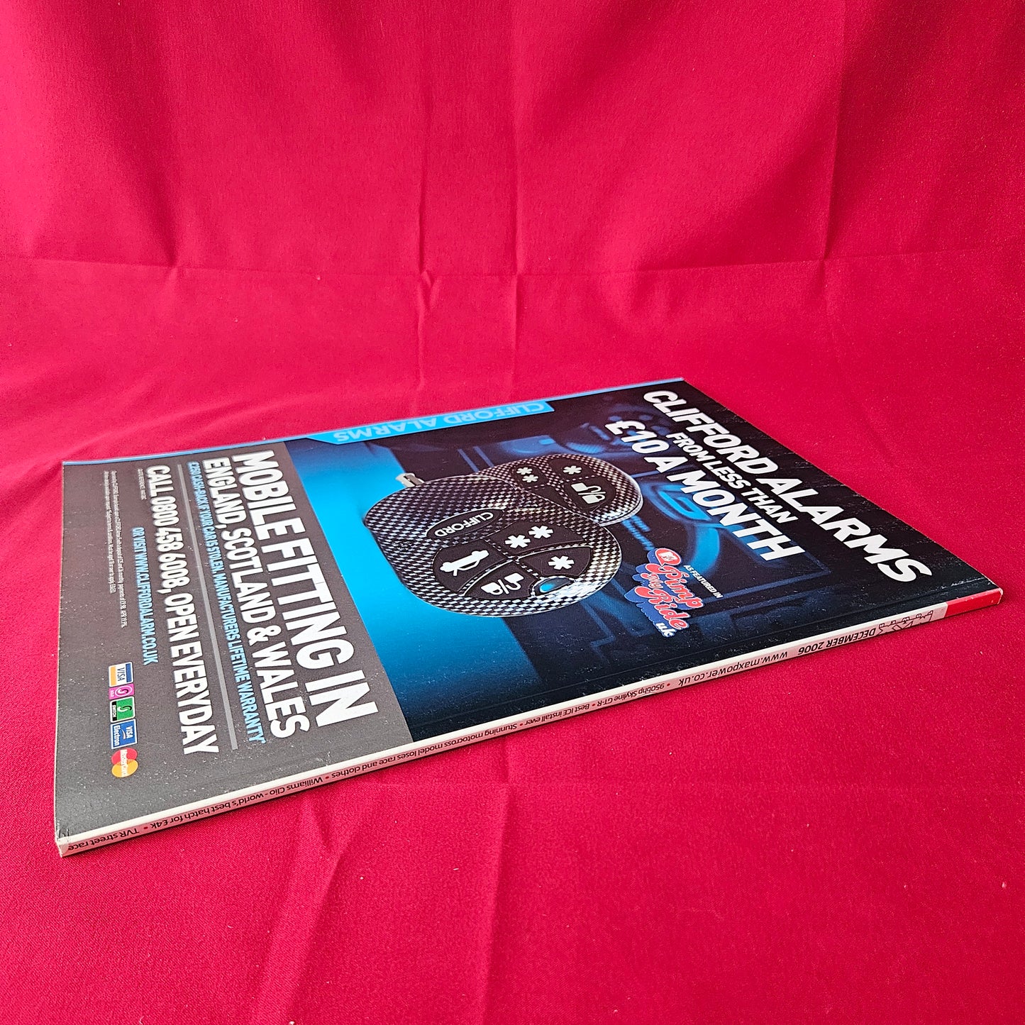 Max Power Magazine December 2006 (1410) Tiffany Leigh Fowler VW Golf BMW Skyline TVR