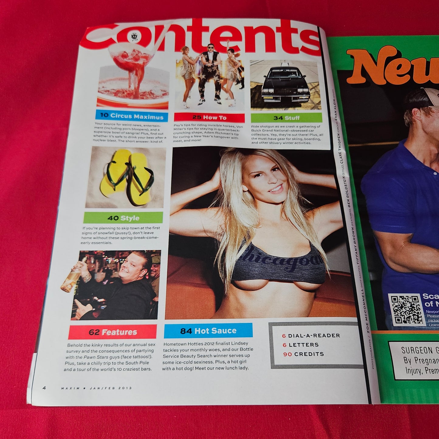 Maxim Magazine January/February 2013 (1411) Katrina Bowden Hometown Hotties Buick Grand National