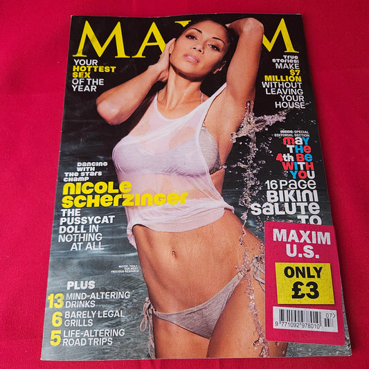 Maxim Magazine July 2010 (1411) Nicole Scherzinger Madison Riley Lamborghini