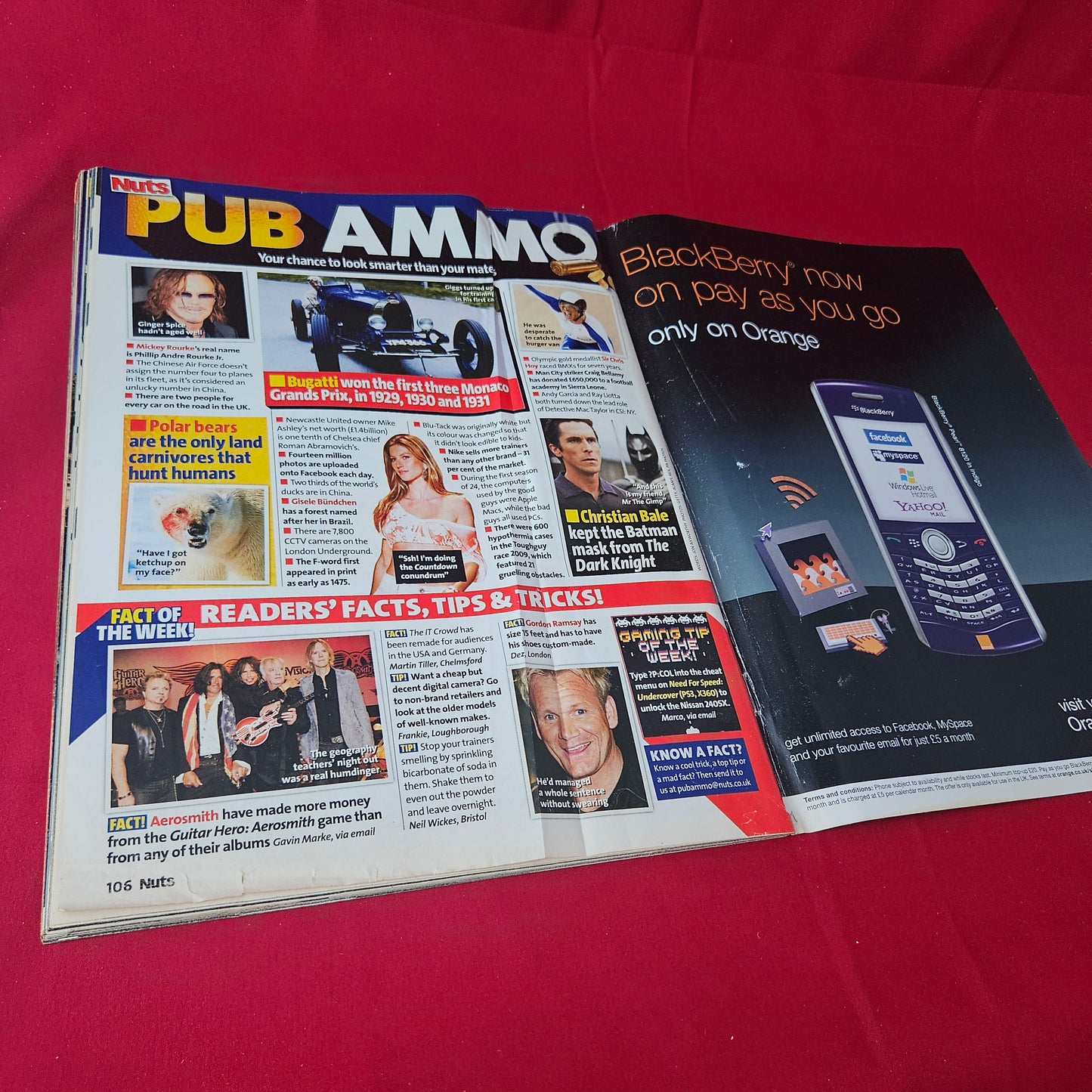 Nuts Magazine 20-26 March 2009 (1413) Chanelle Danielle Jennifer Gemma Eva NO BOOK