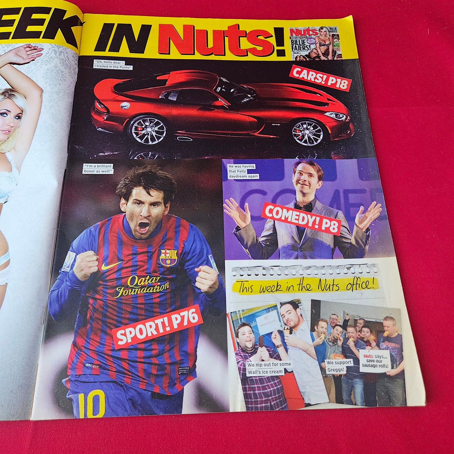 Nuts Magazine 20-26 April 2012 (1413) Billie Faiers Rosie Holly