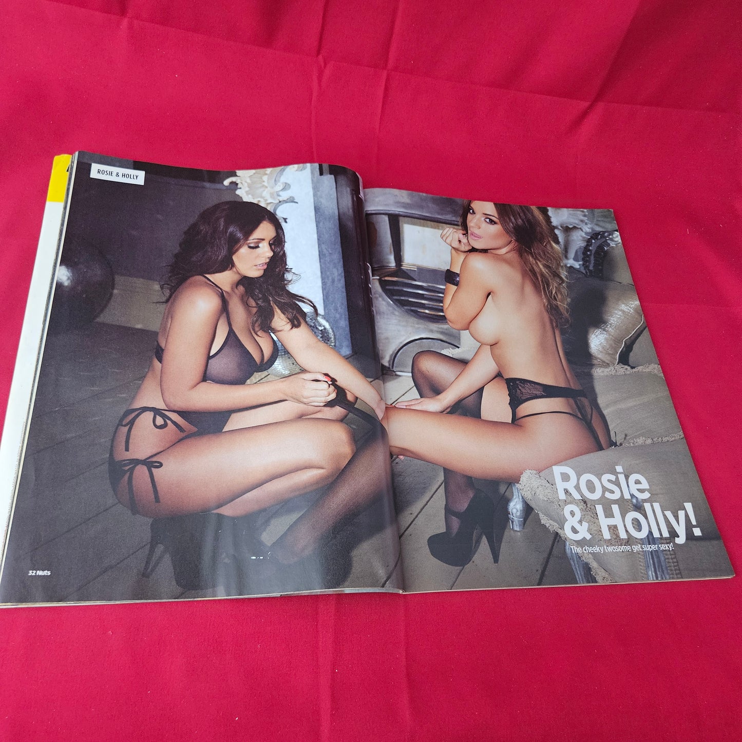 Nuts Magazine 20-26 April 2012 (1413) Billie Faiers Rosie Holly