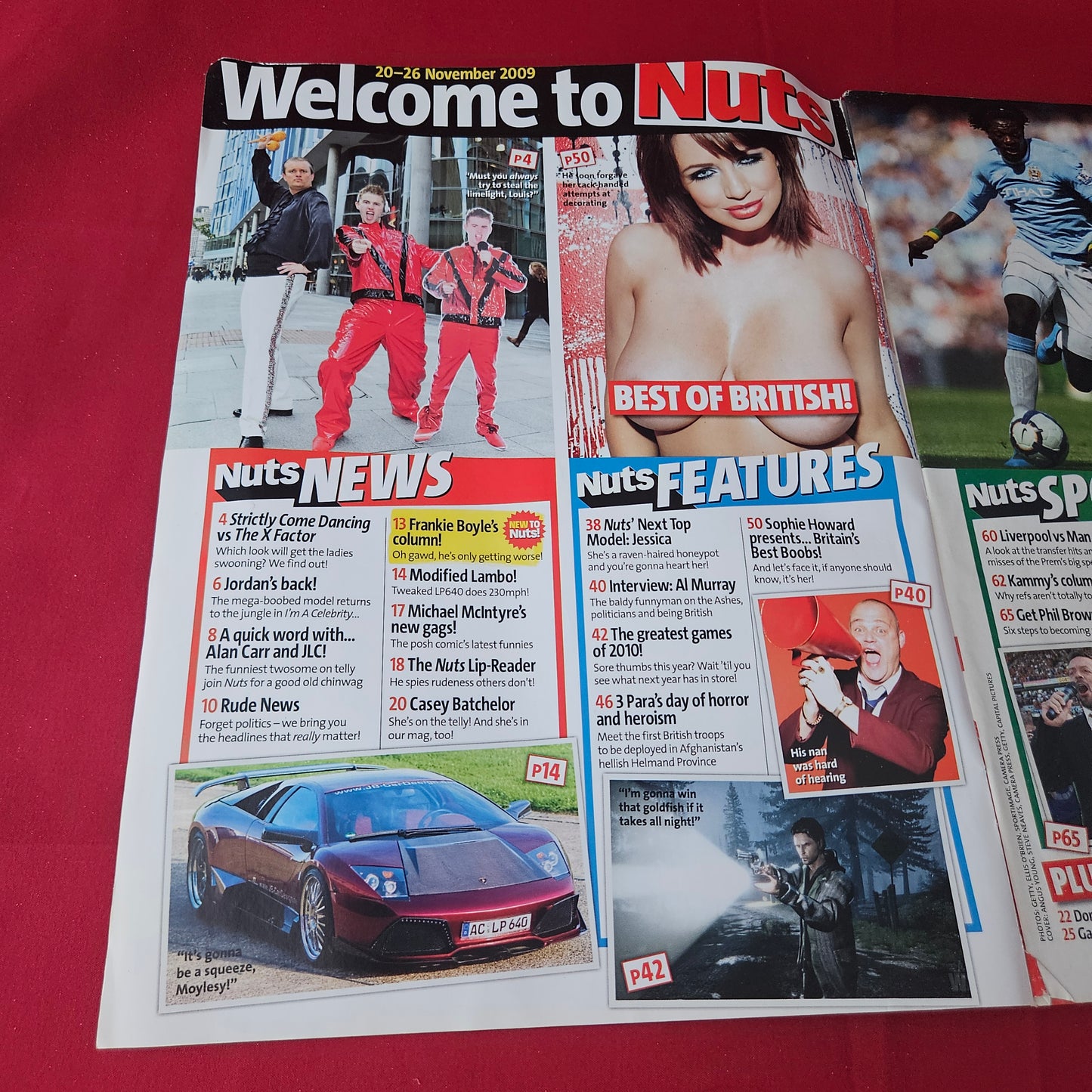 Nuts Magazine 20-26 November 2009 (1413) Sophie Howard Eva Lindsey Emma Leah