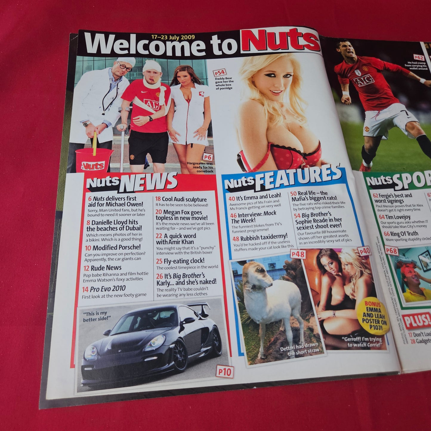 Nuts Magazine 17-23 July 2009 (1413) Sophie Reade Leah Emma Megan Fox