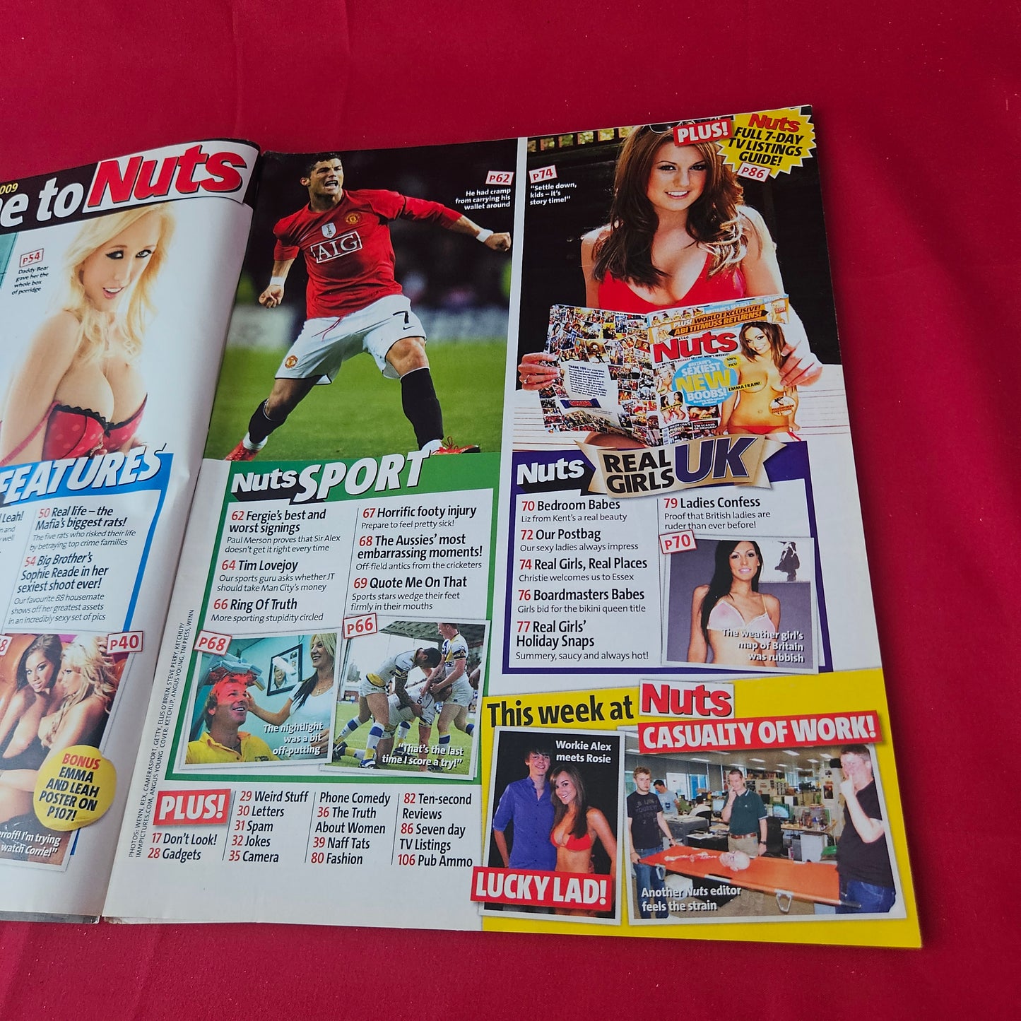 Nuts Magazine 17-23 July 2009 (1413) Sophie Reade Leah Emma Megan Fox