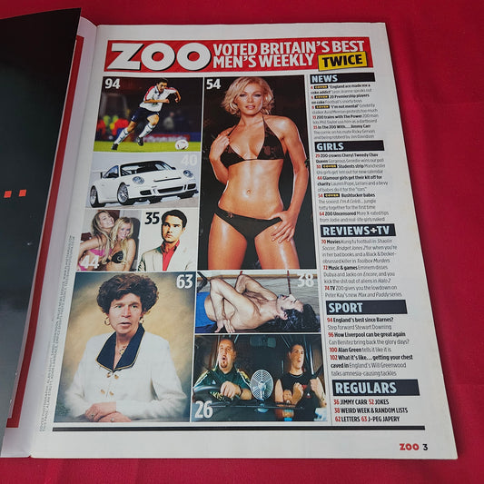 Zoo Magazine 12-18 November 2004 (1415) Nell Cat Alex Linda Jordan