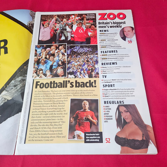 Zoo Magazine 13-19 August 2004 (1415) Jodie Jordan Michelle