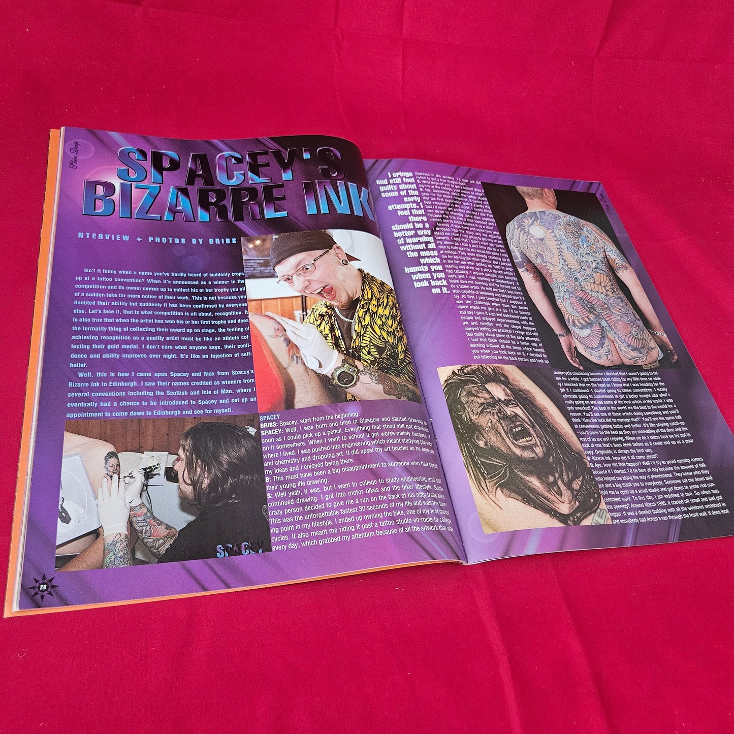 Skin Deep Tattoo Magazine March 2000 No 58 (1416) Japanese Horiyoshi III Spacey Max Horikazura