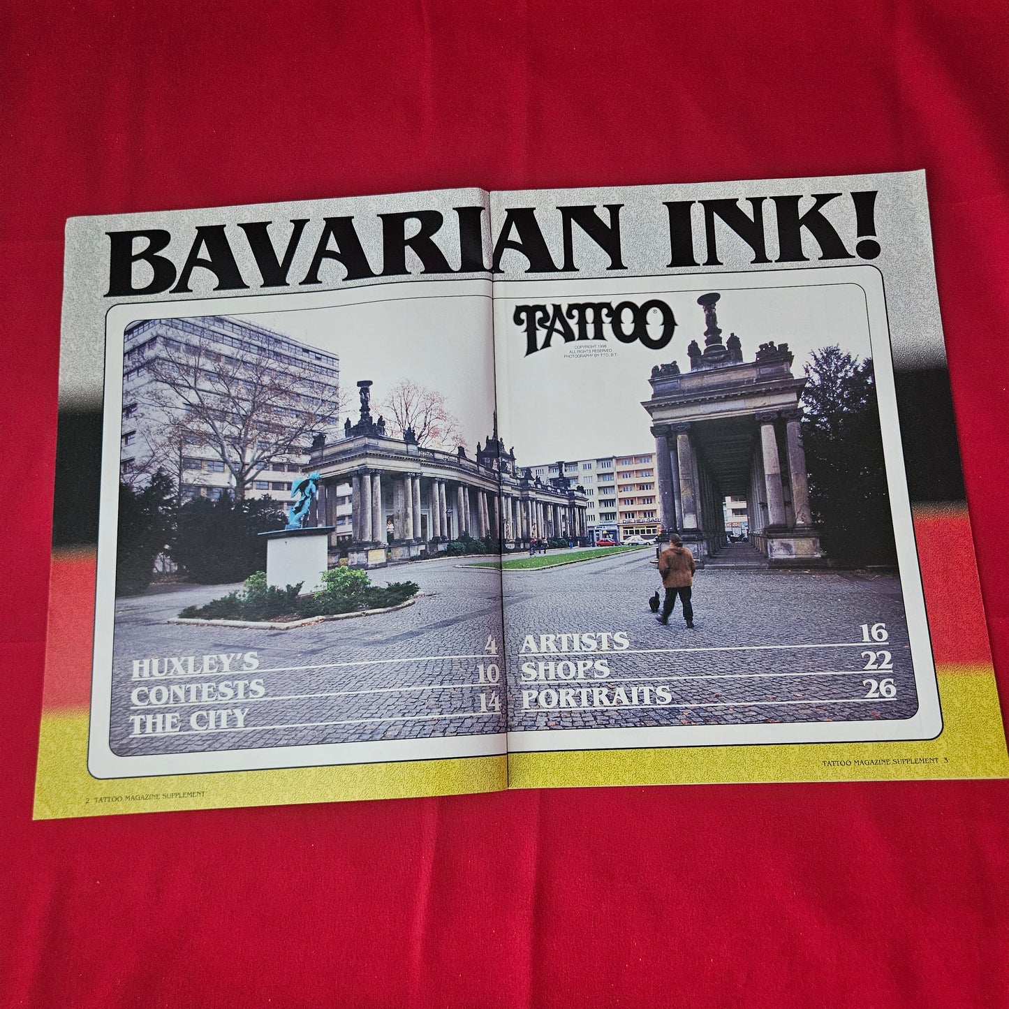 Berlin 7th International Tattoo Convention Supplement (1416) Bavarian Ink Traditional Tattoo Artwork