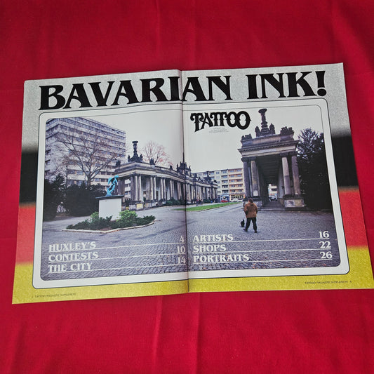 Berlin 7th International Tattoo Convention Supplement (1416) Bavarian Ink Traditional Tattoo Artwork
