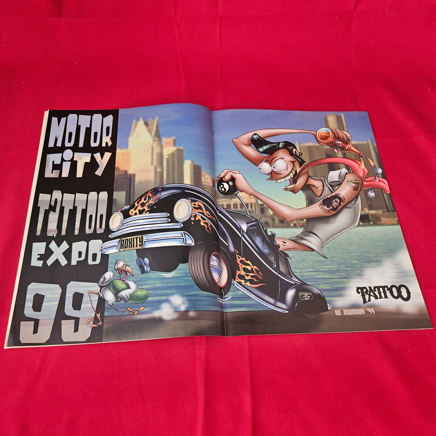 Tattoo Magazine Supplement Detroit 99 Motor City Tattoo Expo (1416) Tattoo Artwork Flash Art