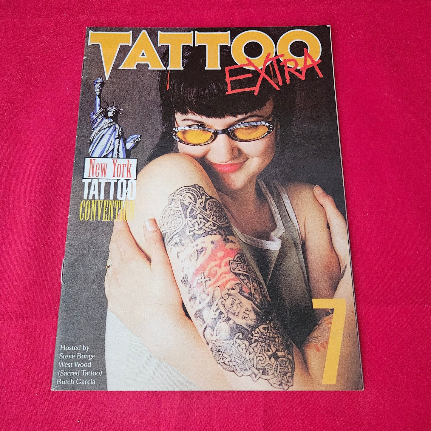 Tattoo Extra Issue 7 New York Tattoo Convention 1998 (1416) Celtic Sleeve Backpiece Tattoo Artwork