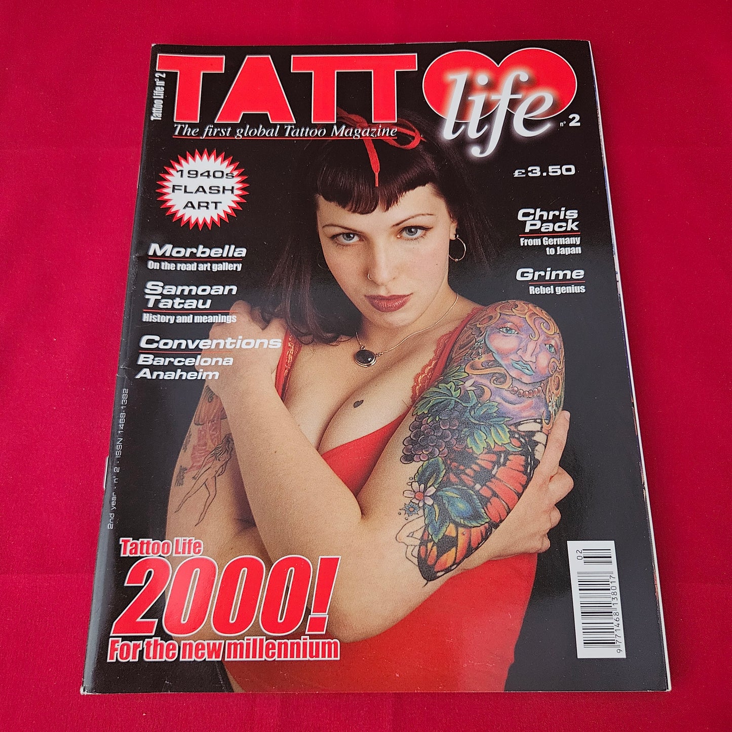 Tattoo Life Magazine No 2 (1416) 1940s Flash Art Samoan Tatau Horiyoshi III Grime