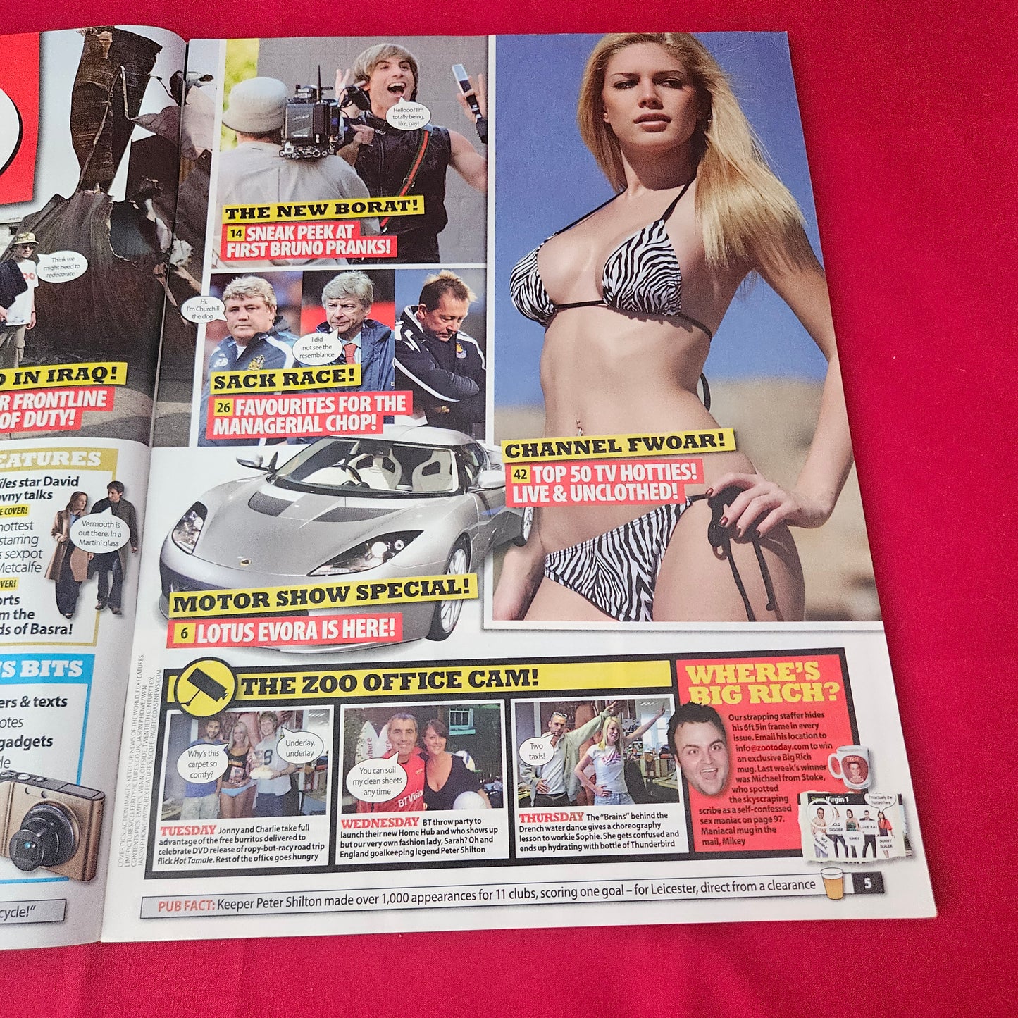 Zoo Magazine 1-7 August 2008 (1417) Jennifer Metcalfe Sammy Braddy Chanelle Hayes Zoe Lister