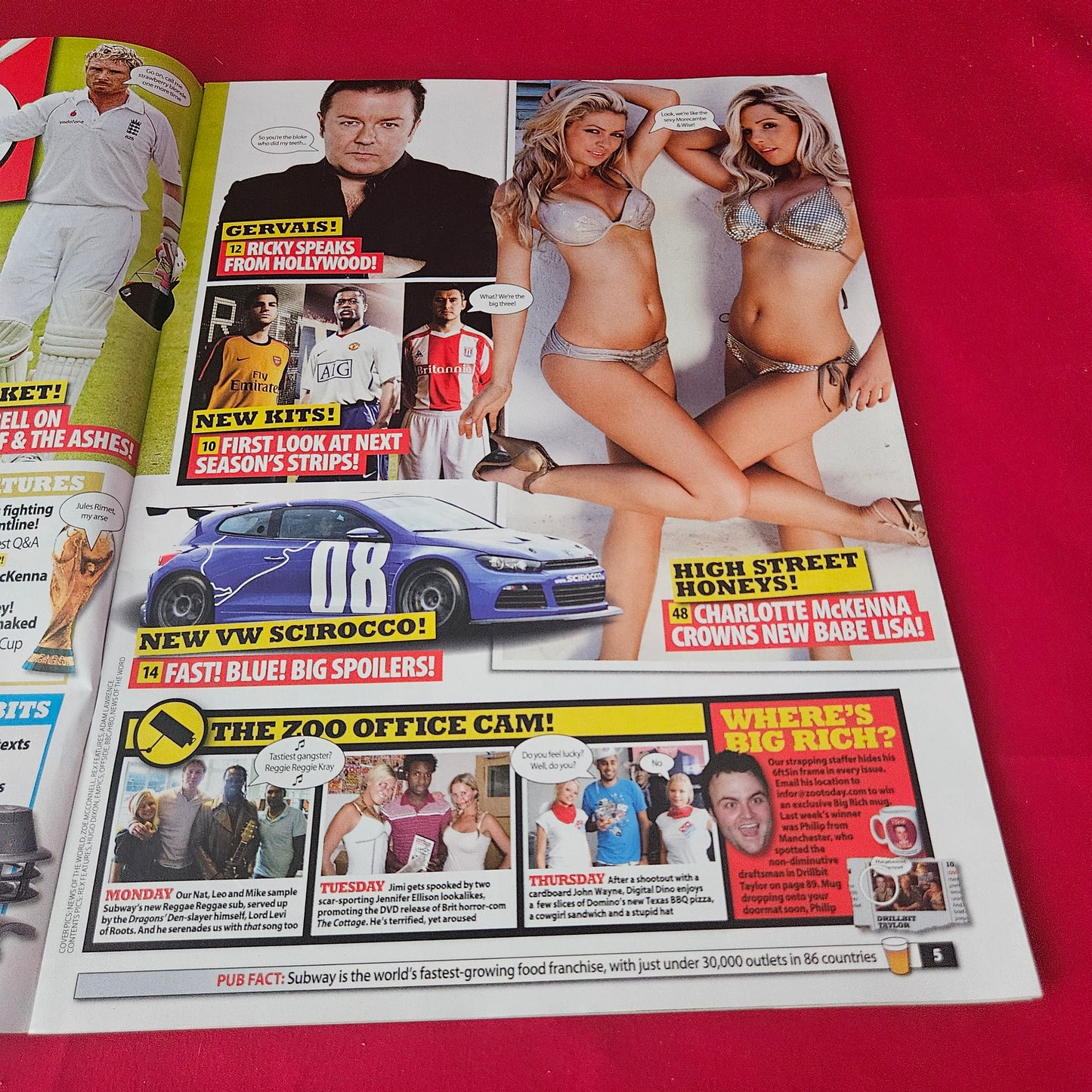 Zoo Magazine 25-31 July 2008 (1418) Charlotte McKenna Emma Rigby Lisa-Helen Ralph Claire Tully