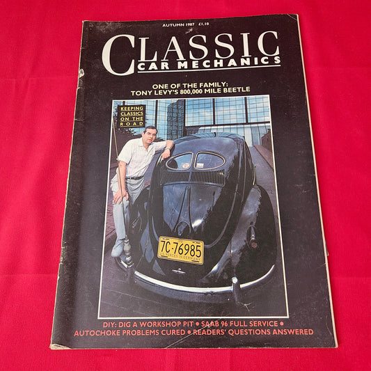 Classic Car Mechanics Magazine Autumn 1987 (1419) Volkswagen Beetle Saab 96 Bristol 403 Rover 80 Jaguar