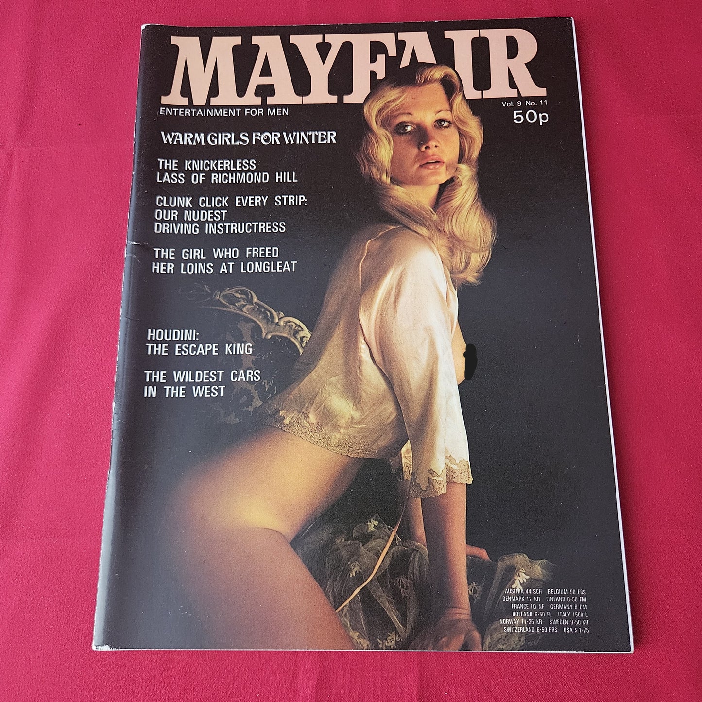 Mayfair Magazine Vol 9 No 11 (1420) Rosemary-Jane Paula Claire Nicholson Tiowa Jennifer