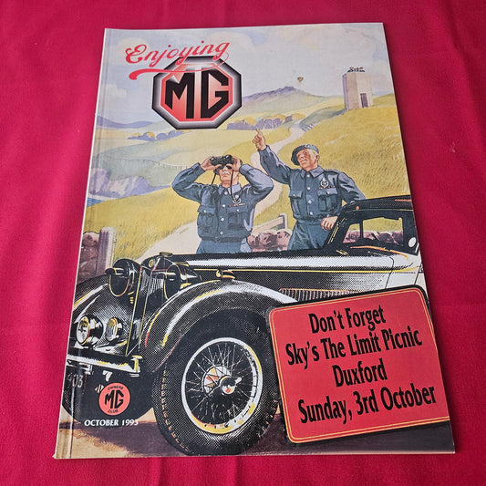 Enjoying MG Magazine October 1993 (1424) MG Midget MGC Day VSCC Goodwood MGOC