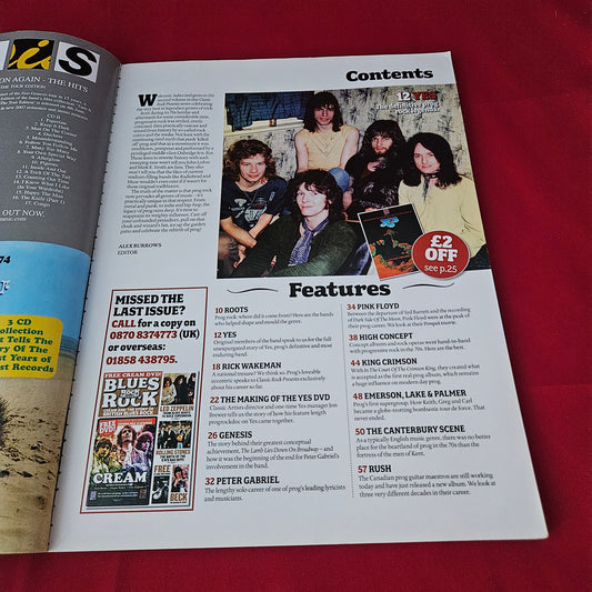Classic Rock Presents Prog Rock July 2007 (1426) Rick Wakeman Peter Gabriel Pink Floyd Genesis Yes