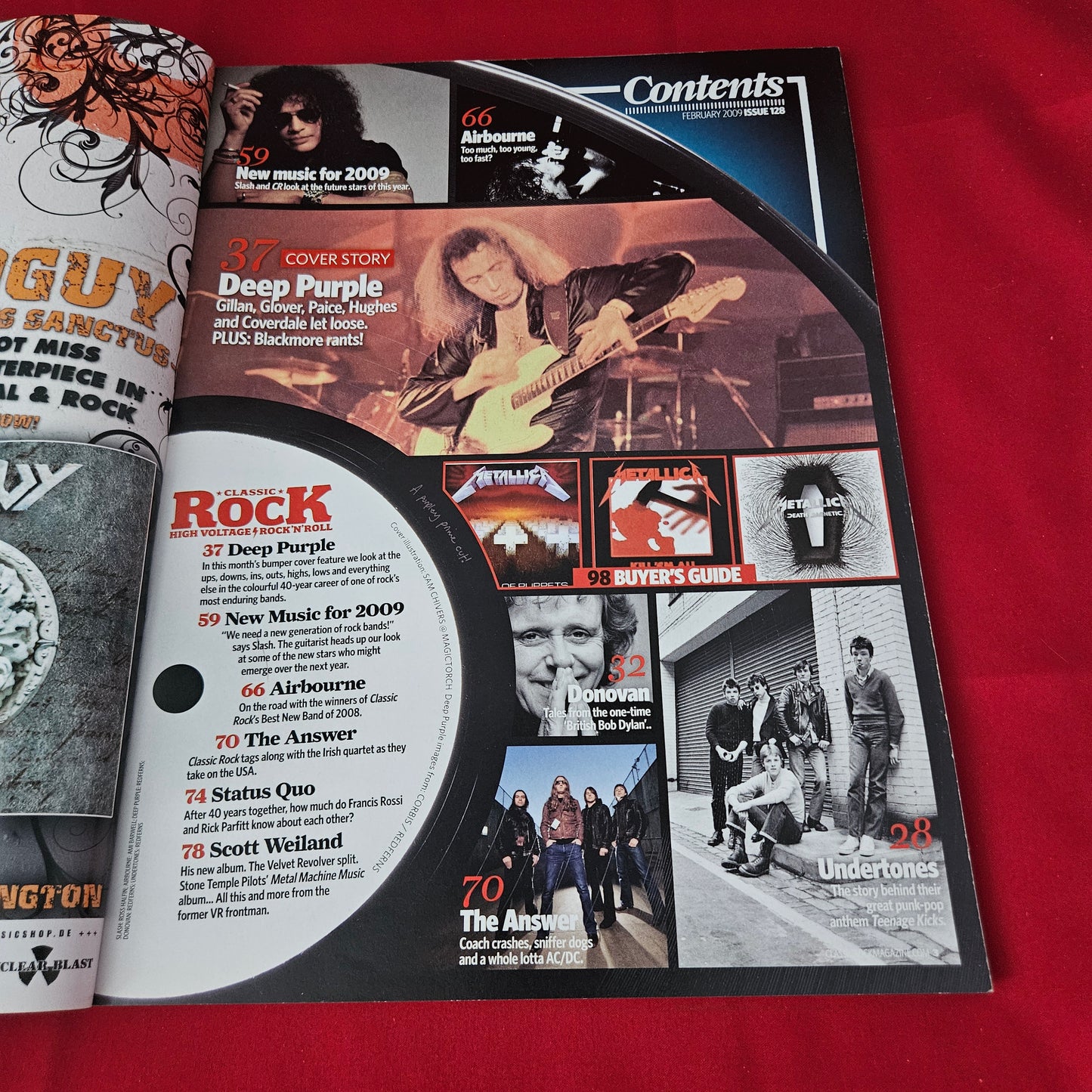 Classic Rock Magazine February 2009 (1426) Deep Purple Slash Scott Weiland Metallica Status Quo