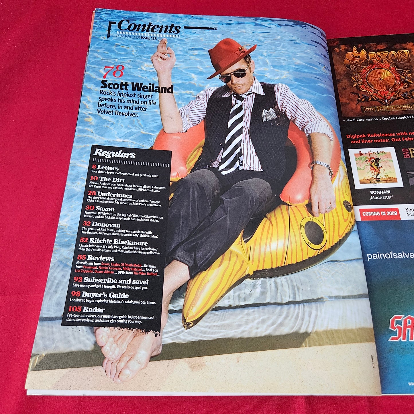 Classic Rock Magazine February 2009 (1426) Deep Purple Slash Scott Weiland Metallica Status Quo
