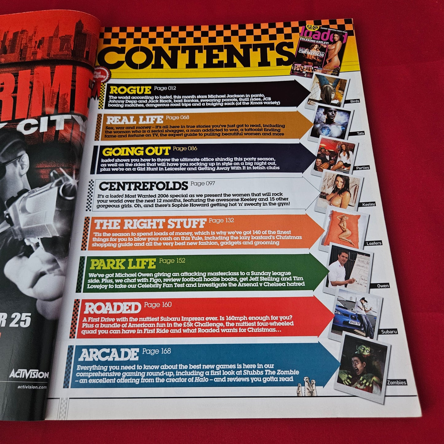 Loaded Magazine January 2006 (1427) Keeley Hazell Jakki Degg Sophie Howard
