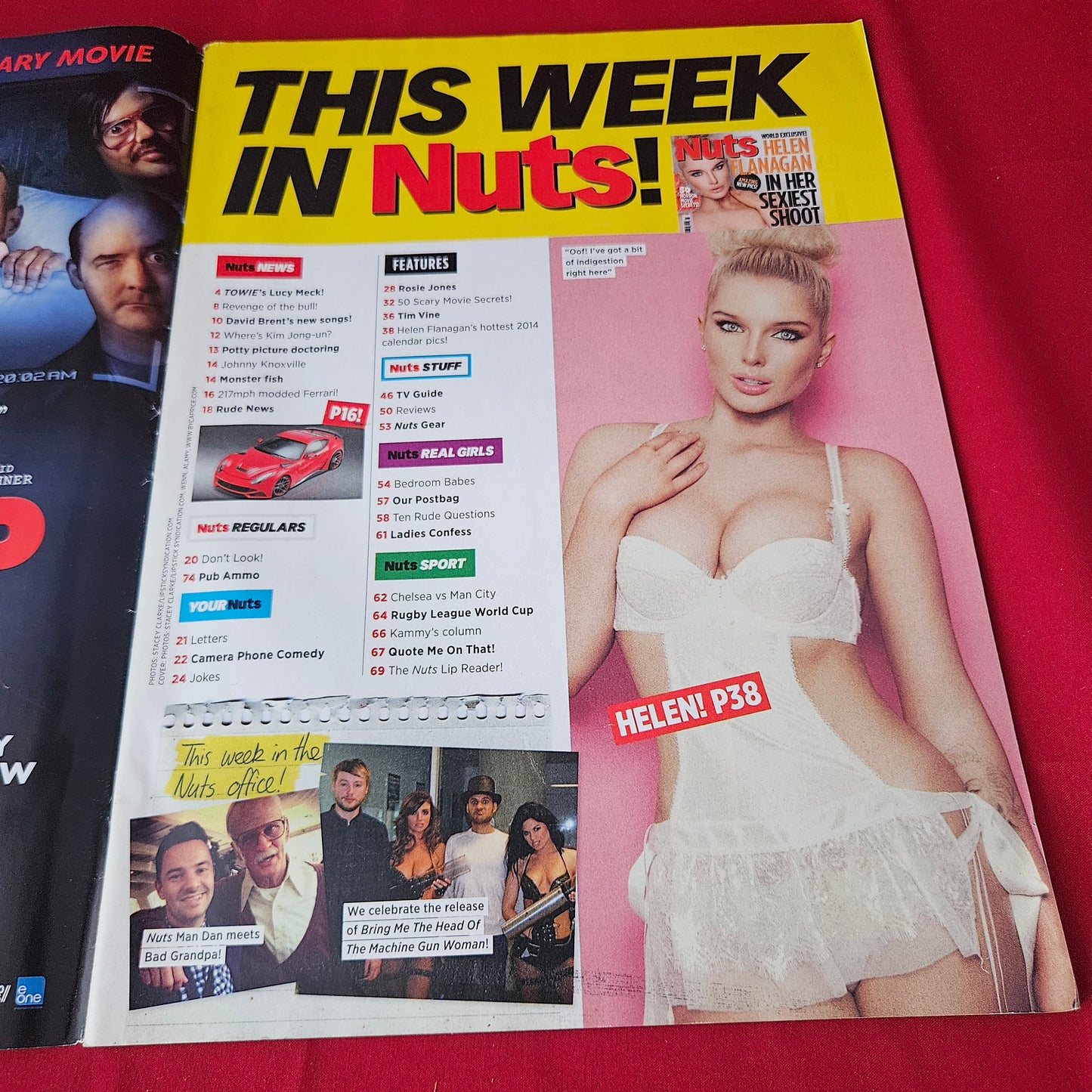 Nuts Magazine 25-31 October 2013 (1429) Helen Flanagan Ricky Gervais Johnny Knoxville Lucy Meck