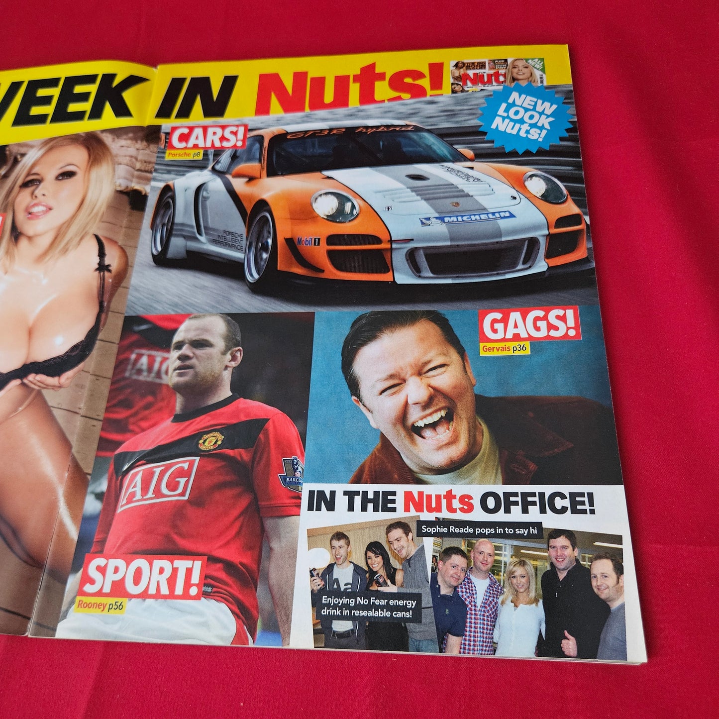 Nuts Magazine 26 February-4 March 2010 (1429) Eva Sophie Reade Wayne Rooney Ricky Gervais Rhian