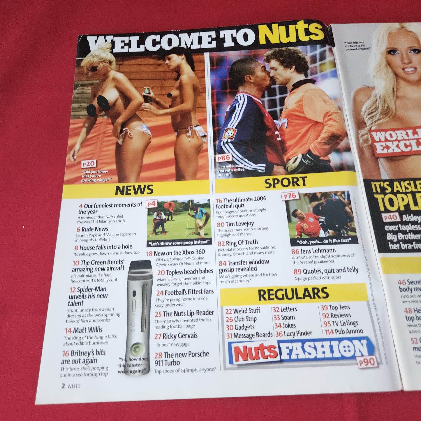Nuts Magazine 29 December 2006-4 January 2007 (1429) Aisleyne Horgan Wallace Cheryl Tweedy