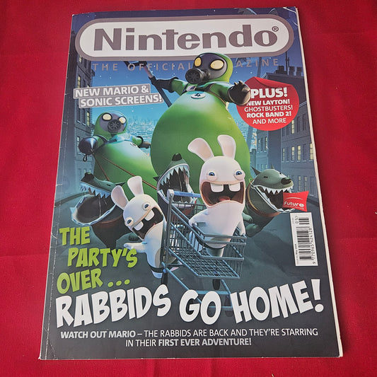 Nintendo The Official Magazine May 2009 (1430) Rabbids Go Home Mario Sonic Layton Ghostbusters Rock Band 2